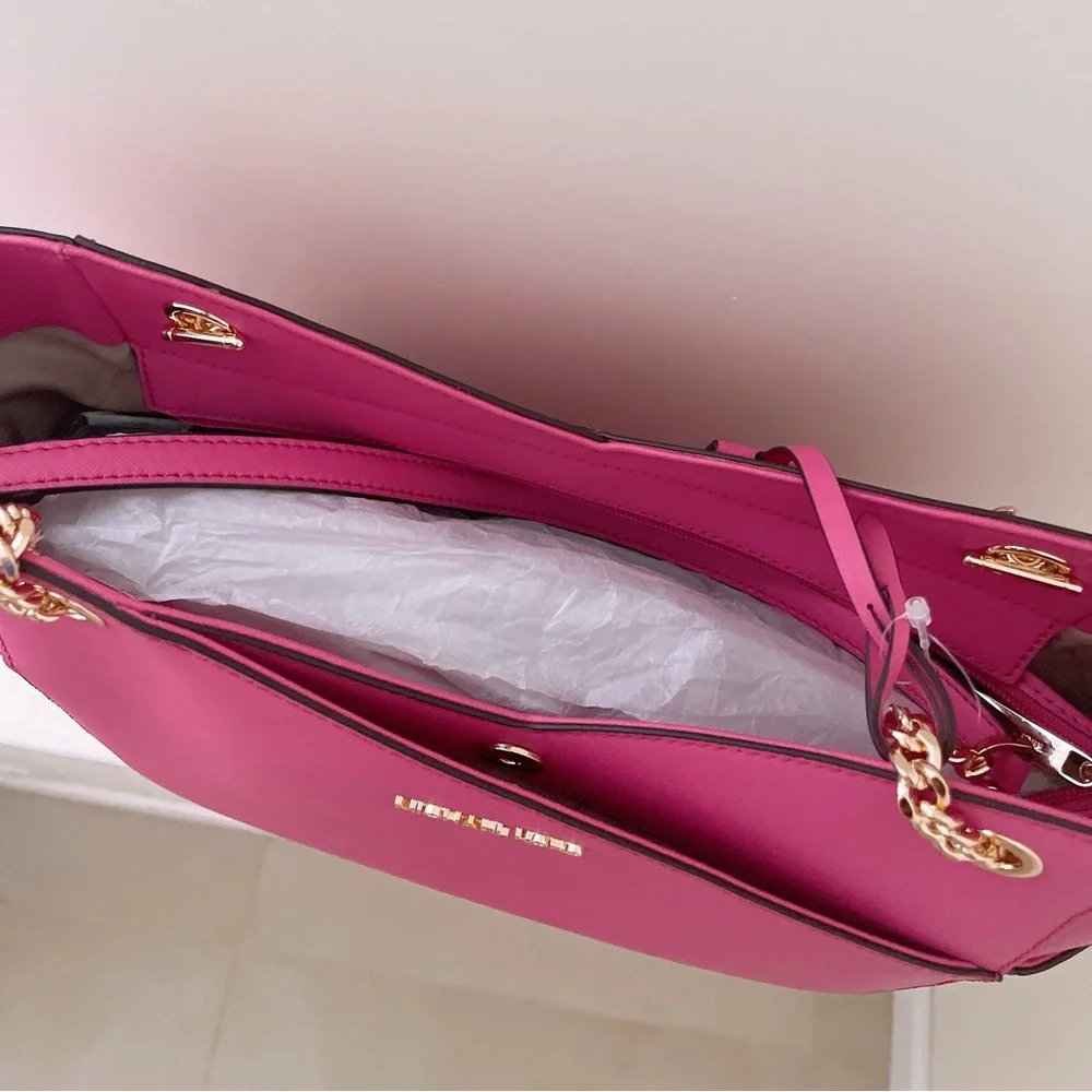 Michael Kors JST Large Chain Shoulder Bag - Picture 5 of 7